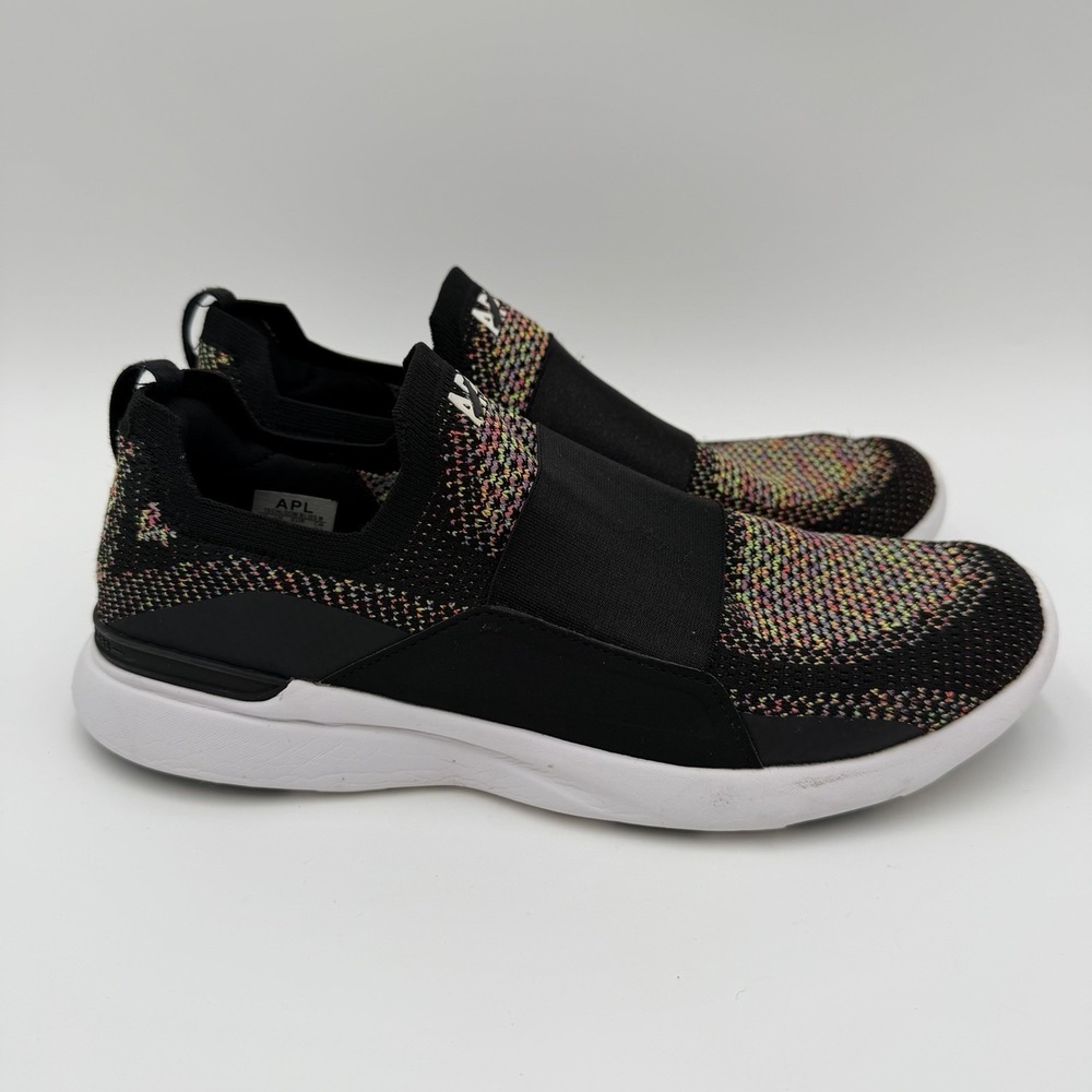 APL Athletic Propulsion Labs TechLoom Bliss‎ Slip-On Sneakers Black Men's 8.5